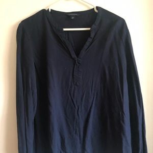 Tommy Hilfiger business casual peasant top🤩